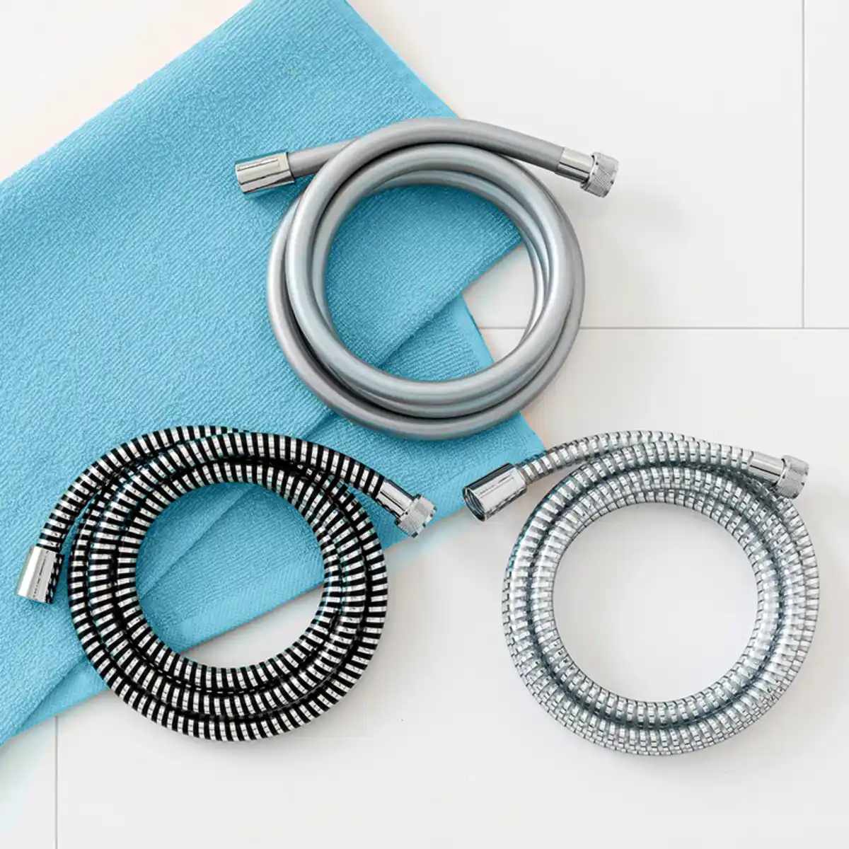 Bild 1 von Badkomfort Brauseschlauch 2 m mit Wasserspardichtung