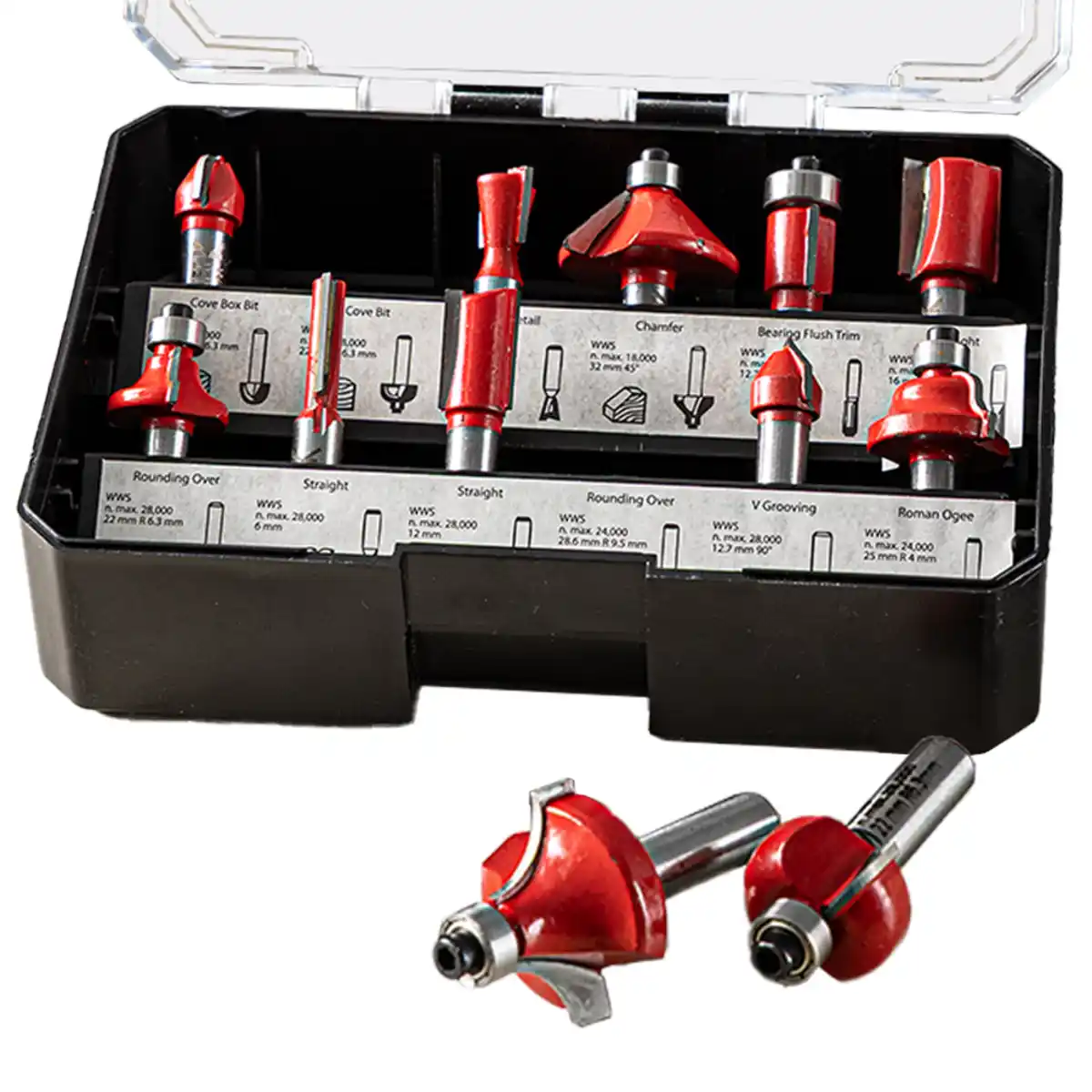 Bild 1 von Fräsbit-Set 12tlg.