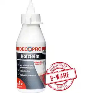 DECOPRO Holzleim in der Tube transparent - B-Ware