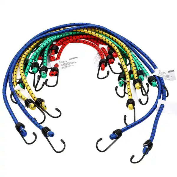 Bild 4 von Deuba Spanngummi Expander 12 tlg 95cm x 0,8cm blau gelb grün rot