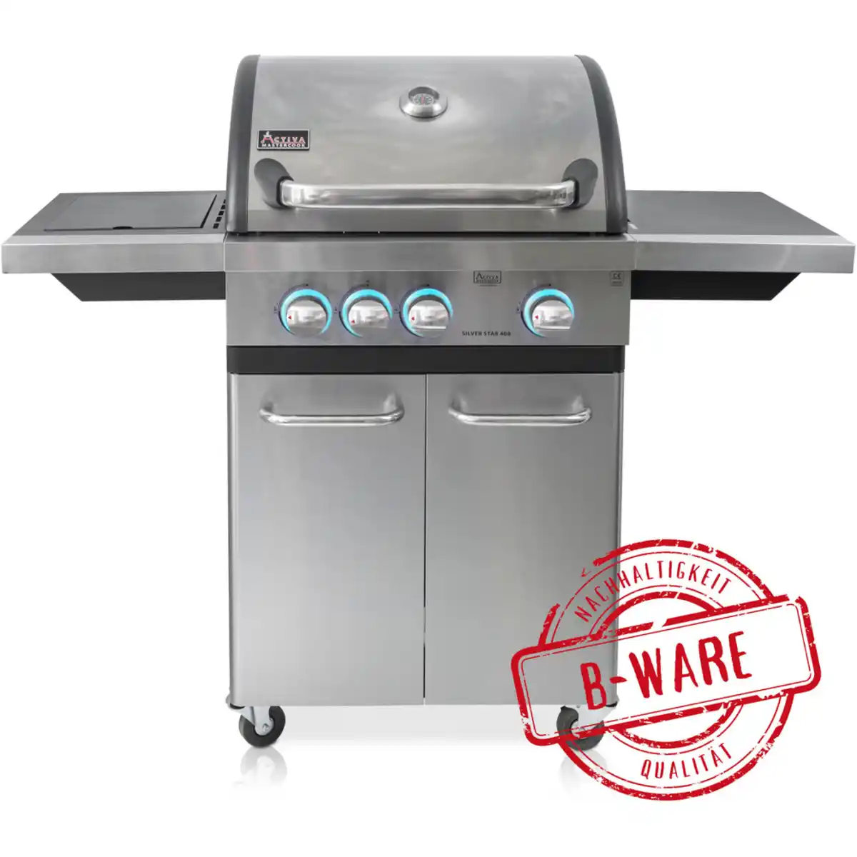 Bild 1 von ACTIVA Gasgrillwagen Silver Star 400 - B-Ware