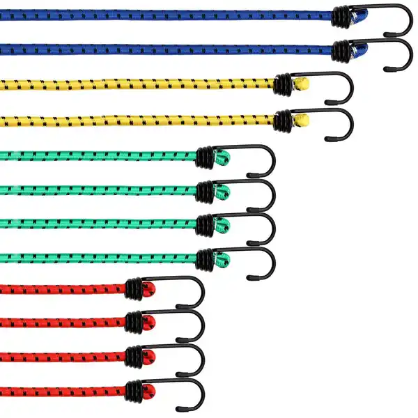 Bild 3 von Deuba Spanngummi Expander 12 tlg 95cm x 0,8cm blau gelb grün rot