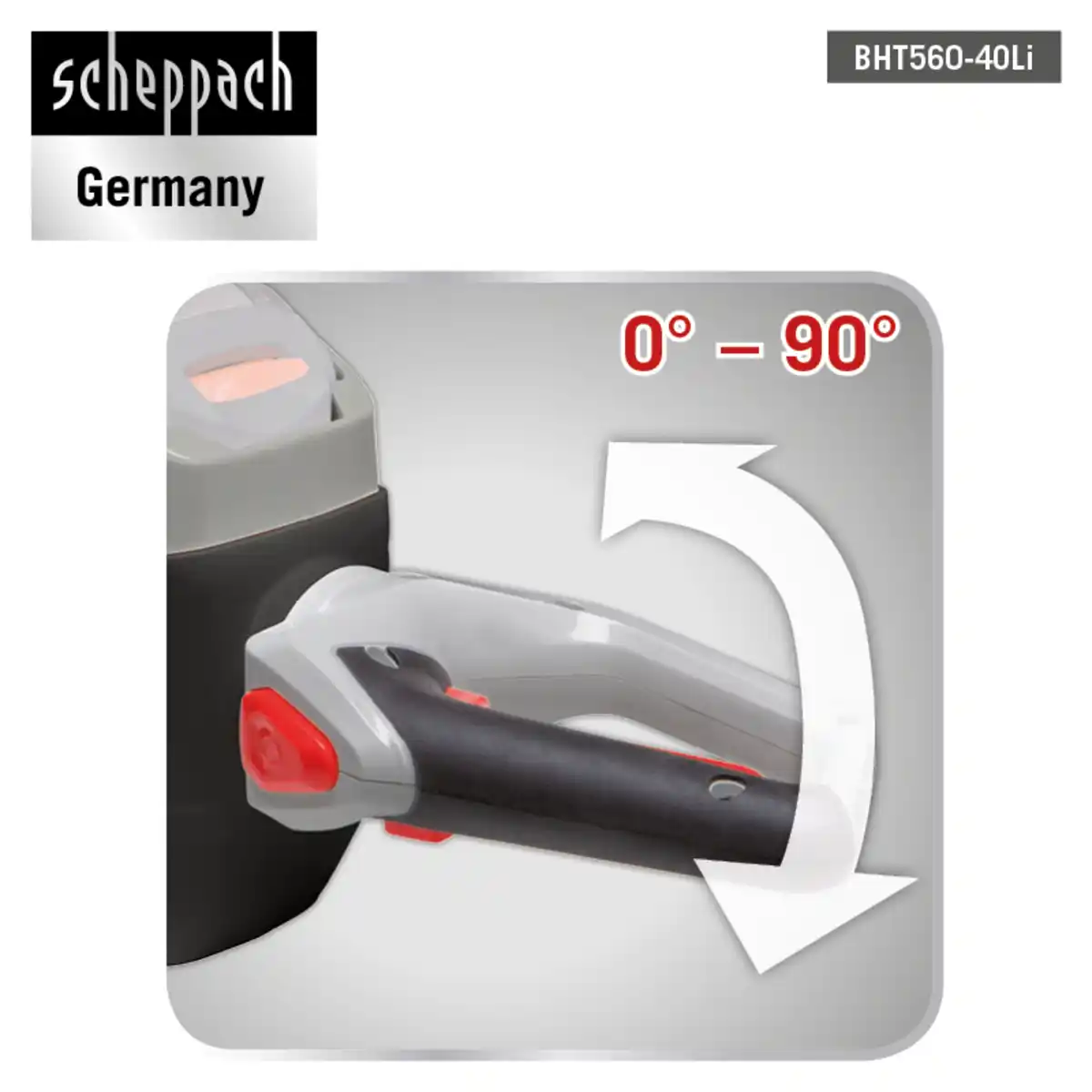 Bild 4 von Akku-Heckenschere C-HT570-X Set S2