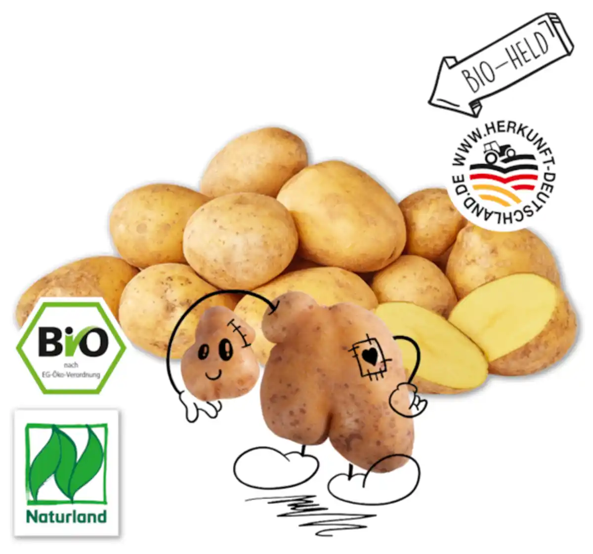Bild 1 von NATURGUT Deutsche Bio-Kartoffeln