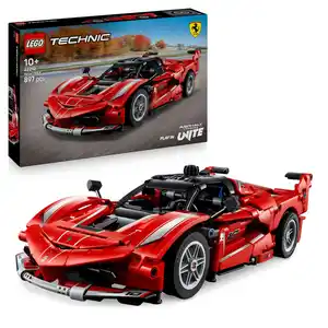 LEGO Technic Ferrari FXX K 42212 – Modellauto-Bauset – MINT-Spielzeug, 1 Stk