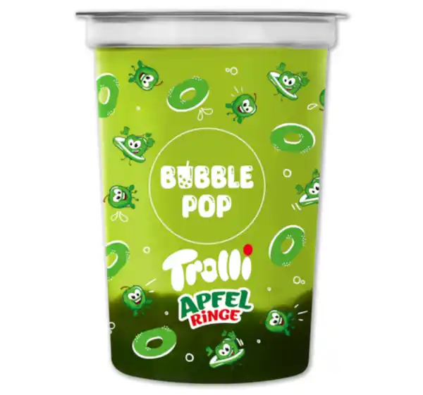 Bild 1 von BUBBLE POP Trolli Apfelringe oder Rainbow Edition*