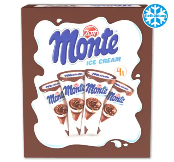 Bild 1 von ZOTT Monte Waffelhörnchen*