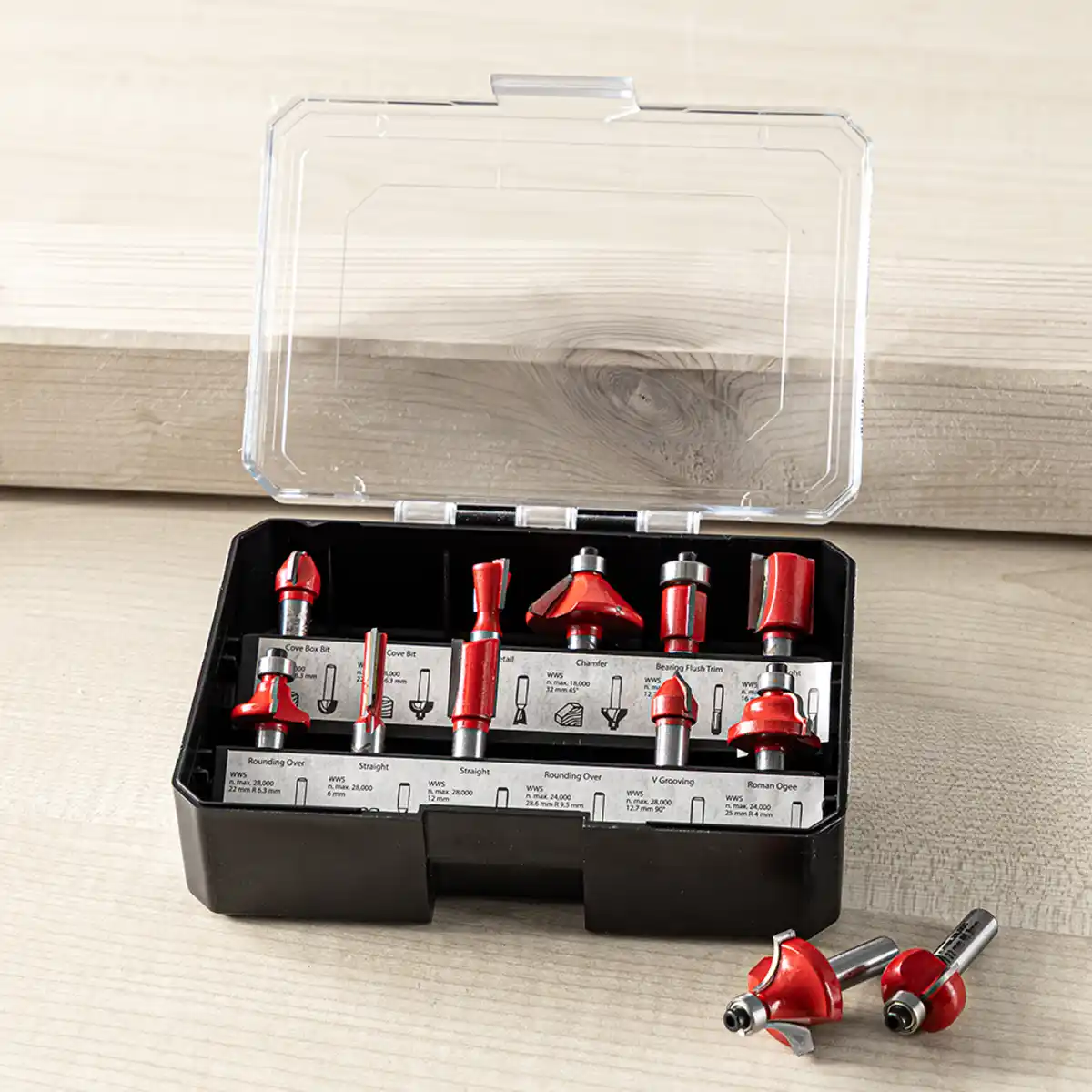 Bild 2 von Fräsbit-Set 12tlg.