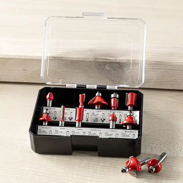 Bild 2 von Fräsbit-Set 12tlg.