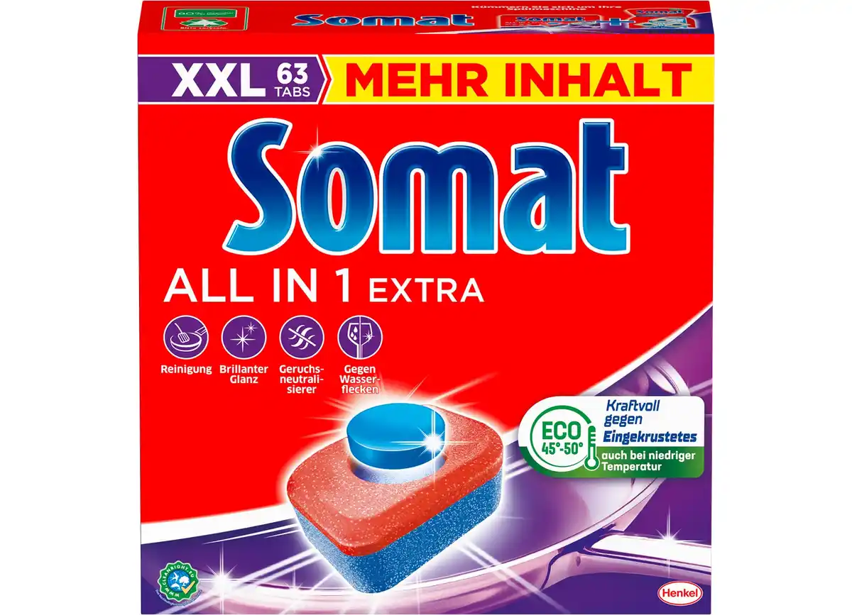 Bild 1 von Somat Spülmaschinentabs All in 1 Extra