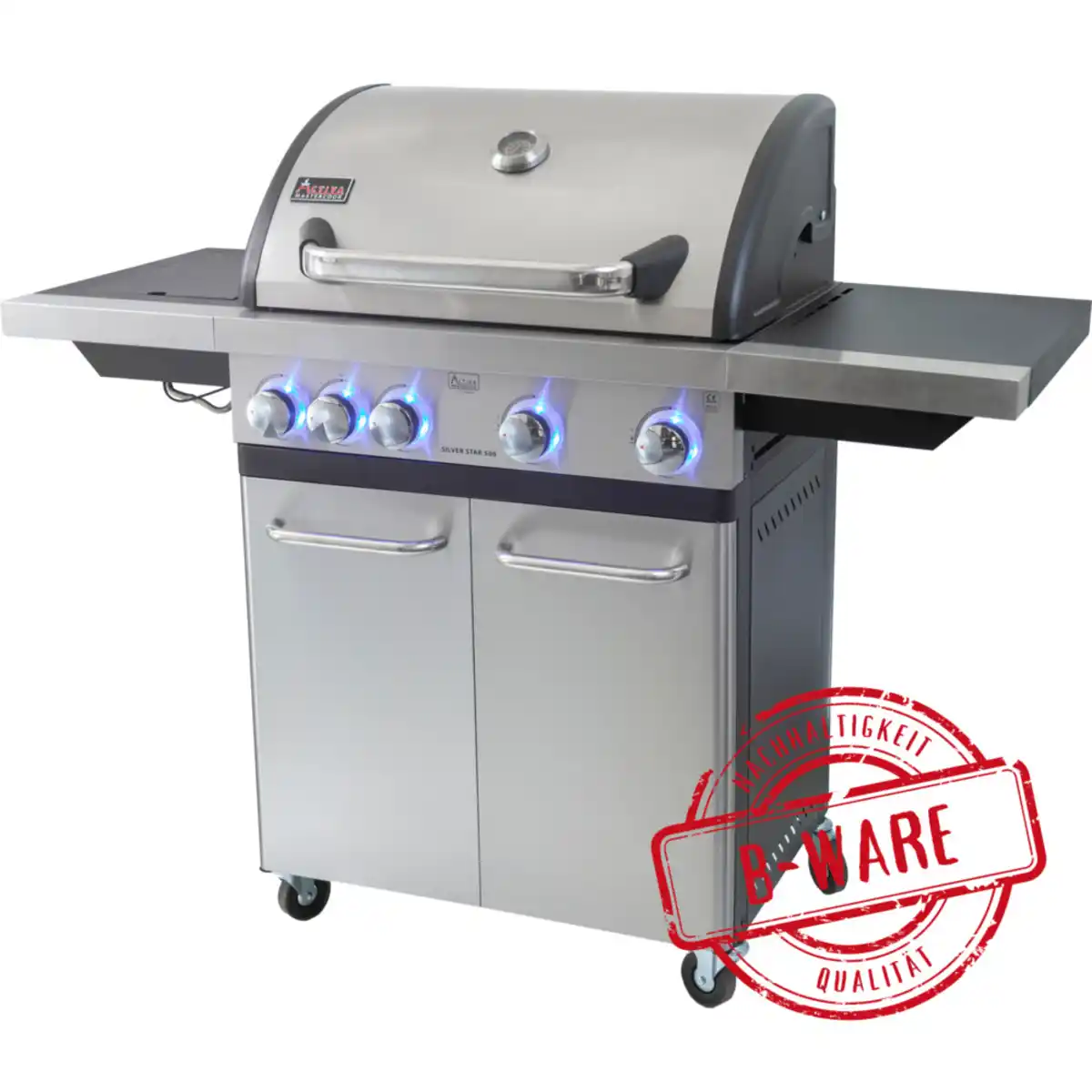 Bild 1 von Gasgrillwagen Silver Star 500, 12,8 kW - B-Ware