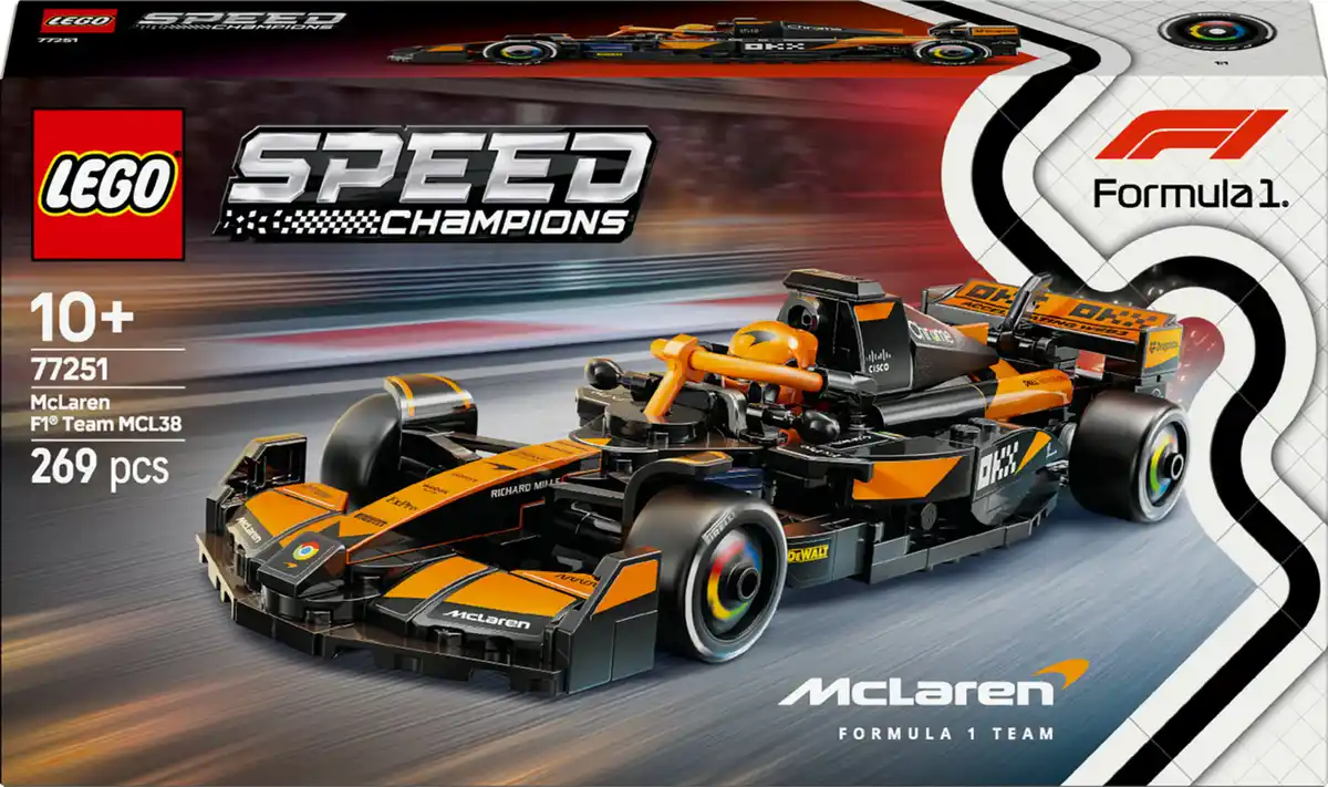 Bild 1 von LEGO SPEED Champions 77251 McLaren F1® Team MCL38 Rennauto