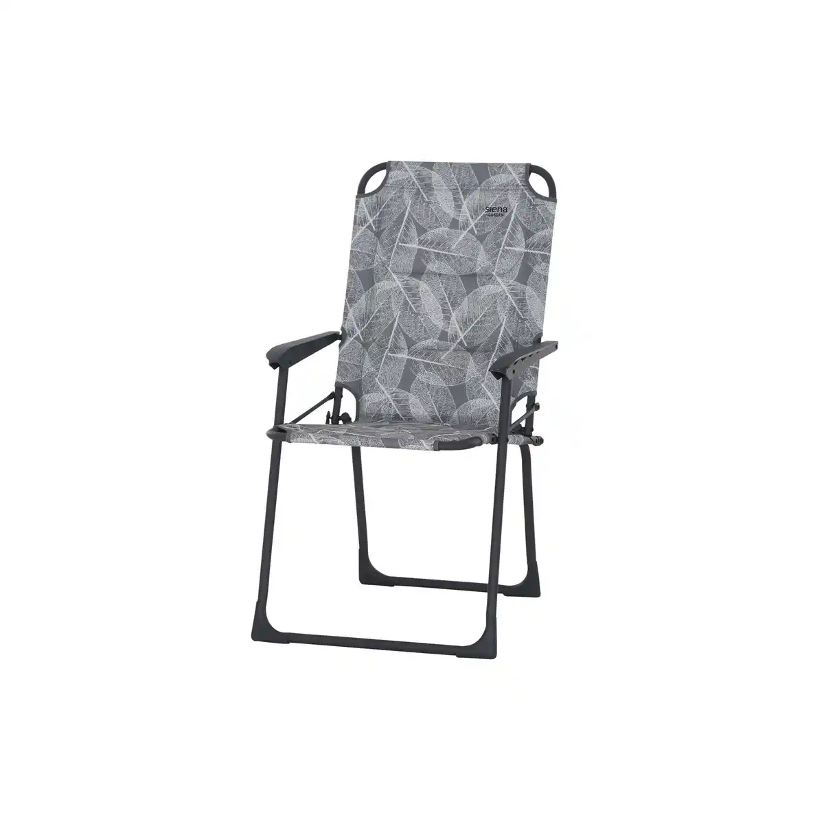 Bild 1 von Siena Garden Campingstuhl 'Natura' grau 73 x 55 x 99 cm
