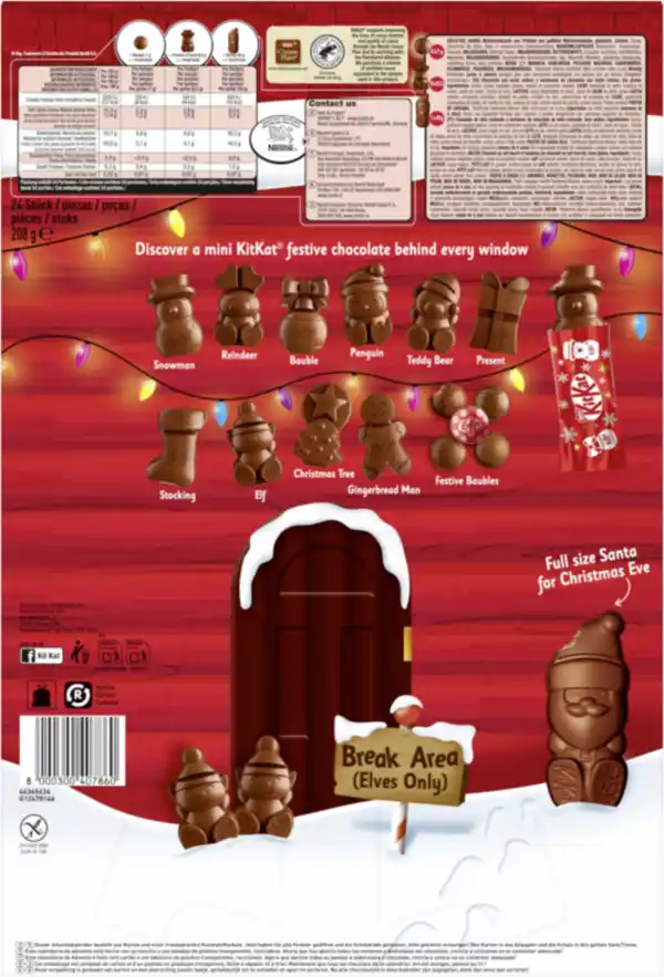 Bild 2 von Kitkat Adventskalender 2025
