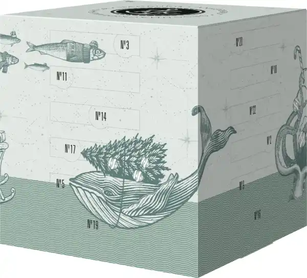 Bild 1 von Ankerkraut Gewürz Adventskalender 2025, 416 g 22 Beutel + 2 ikonische Korkengläser