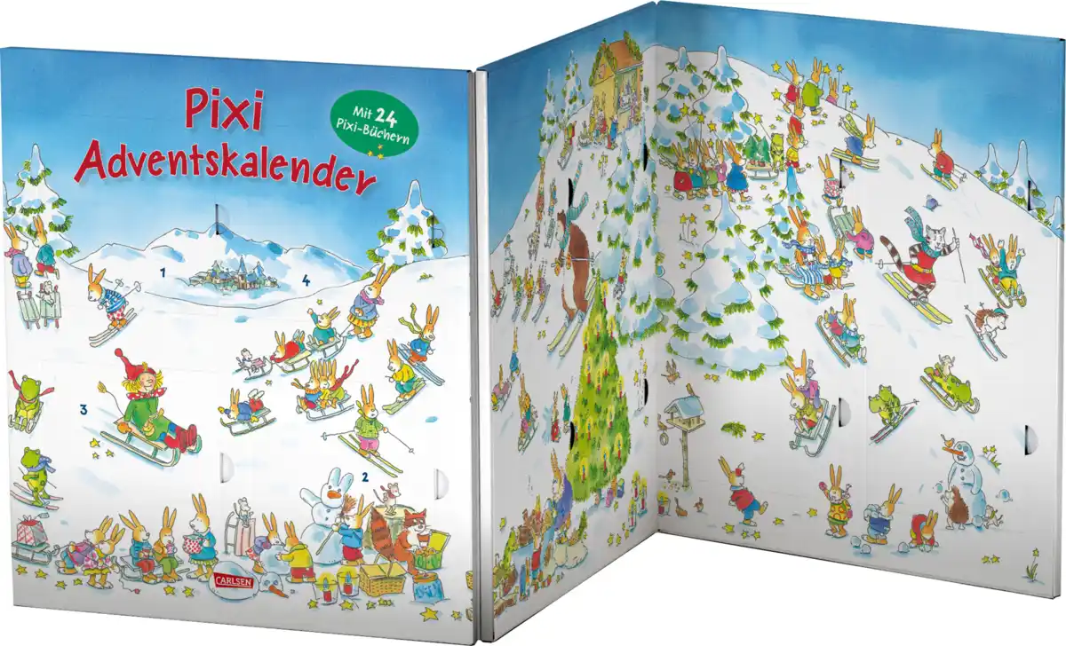 Bild 2 von Carlsen Pixi Leporello Adventskalender 2025