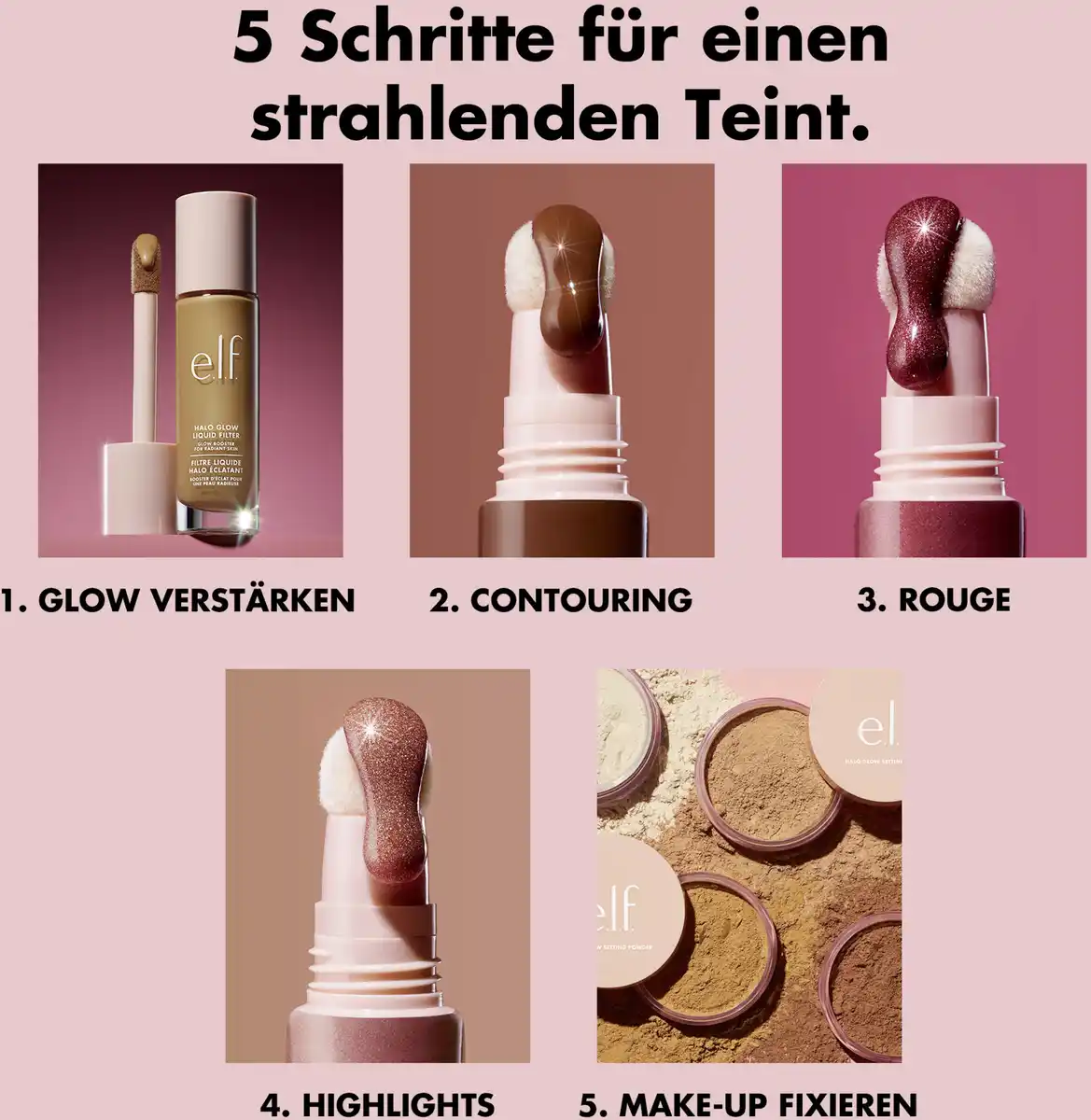 Bild 2 von e.l.f. Cosmetics Halo Glow Contour Beauty Wand, 10 ml