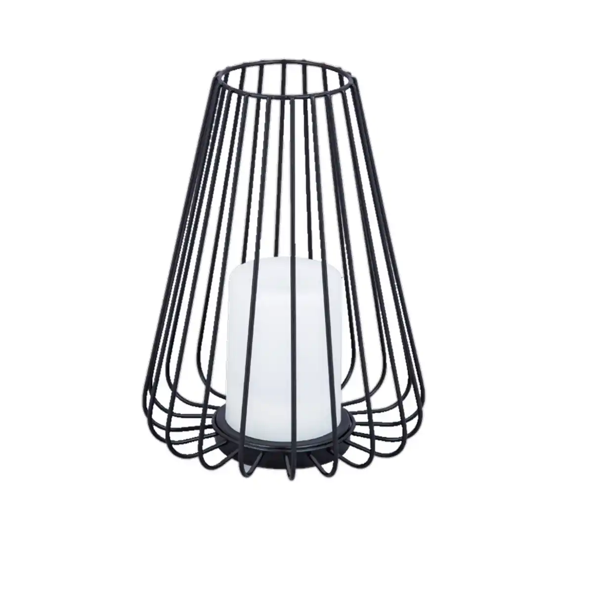 Bild 1 von toom Solar-Laterne schwarz 18,5 x 25 cm