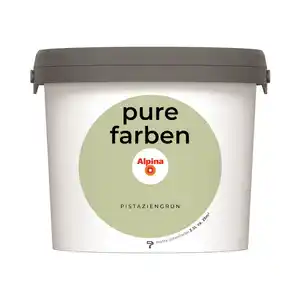 Alpina Wandfarbe 'Pure Farben' pistaziengrün matt 2,5 l