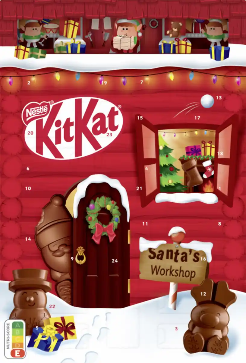 Bild 1 von Kitkat Adventskalender 2025
