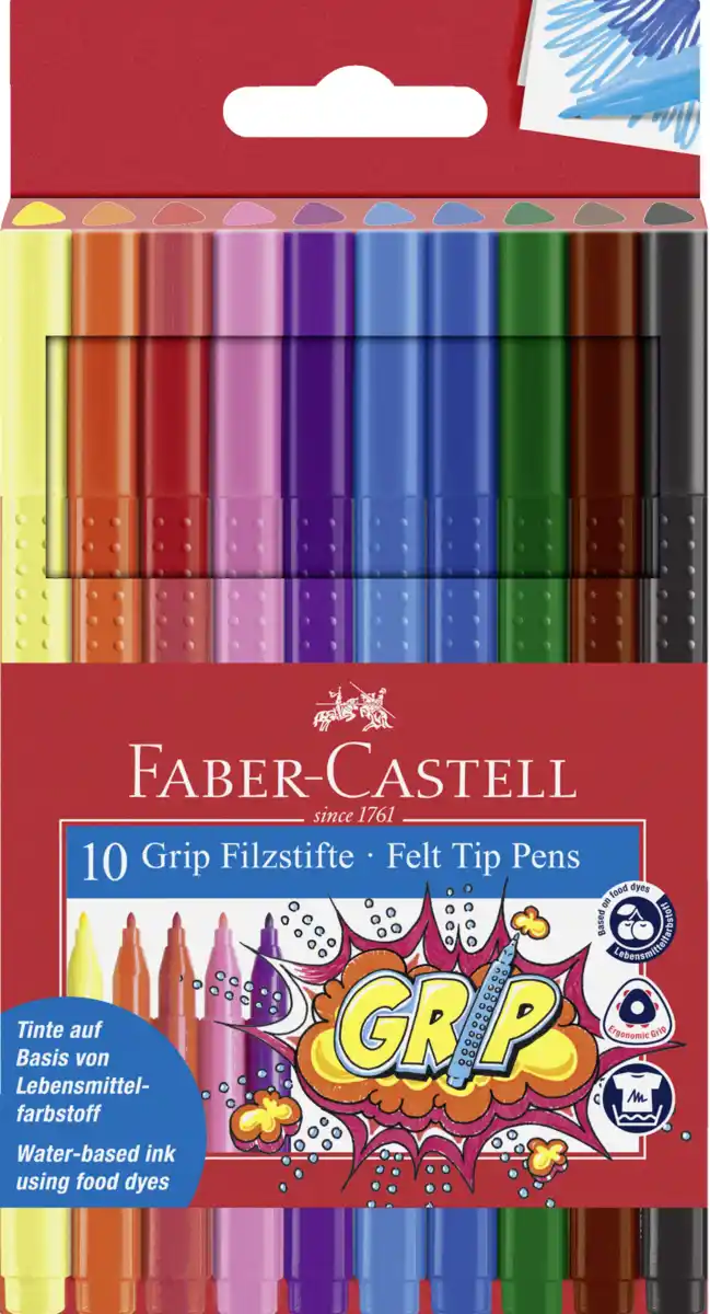 Bild 1 von Faber-Castell Filzstift Grip Colour