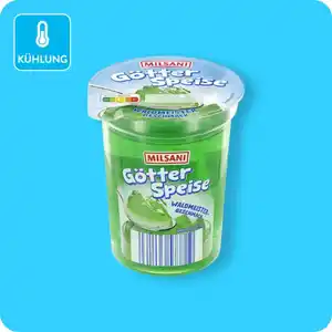 MILSANI Götterspeise, Waldmeister oder Himbeere