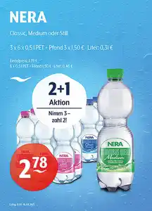 NERA Classic, Medium oder Still2+1 Aktion: Nimm 3 - zahl 2!