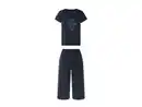 Bild 1 von esmara® Damen Capri Pyjama mit Kunst-Print auf dem Oberteil