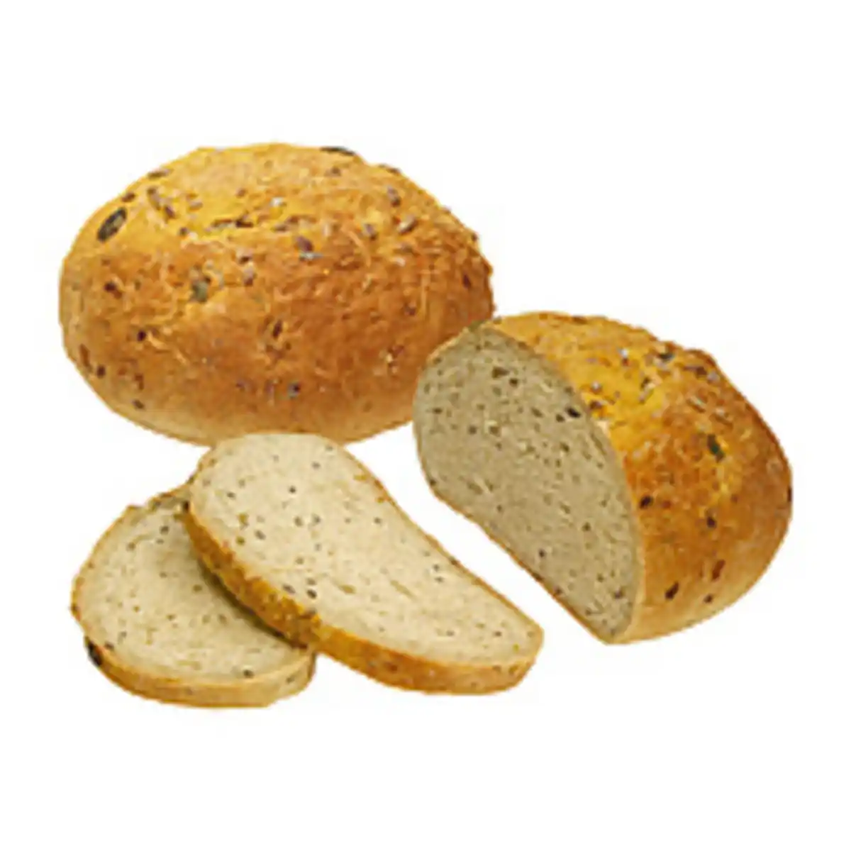 Bild 1 von Kürbiskernbrot mit Sonnenblumenkernen, vorgebacken, tiefgefr...