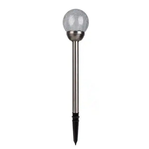 Bild 1 von Light & More LED Solarleuchte Kugel silber