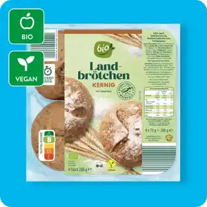 BIO Bio-Landbrötchen, Kernig