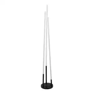 Light & More LED Solar Stehleuchte schwarz