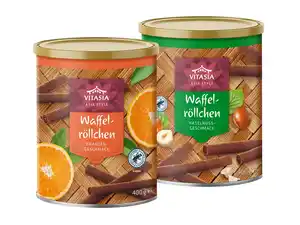 Vitasia Waffelröllchen,  400 g