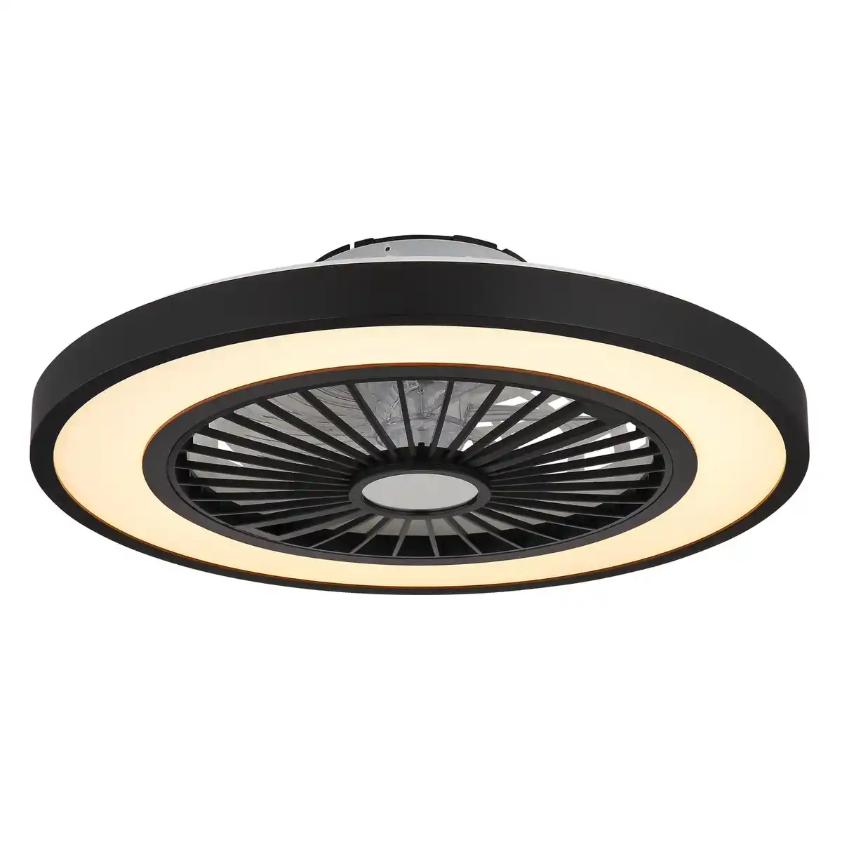 Bild 1 von GLOBO LIGHTING LED-Deckenventilator »BLIZZAK«, Ø54 cm, Kunststoff, schwarz