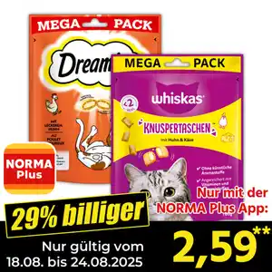 Whiskas/Dreamies Snacks XXL