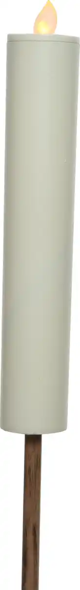 Bild 1 von Kaemingk Solar Stabkerze Ø 4 x 90 cm weiß