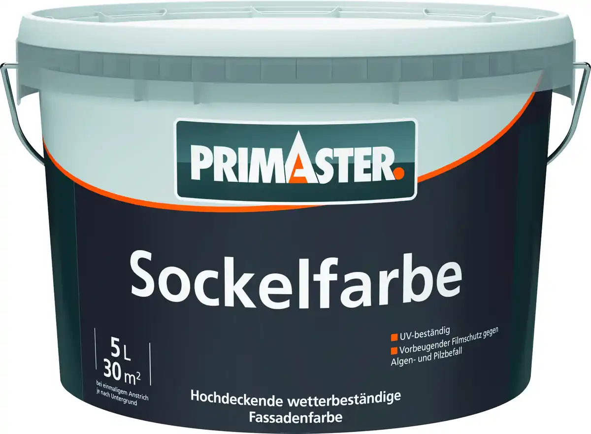 Bild 1 von Primaster Sockel- und Dachfarbe 5 L anthrazit