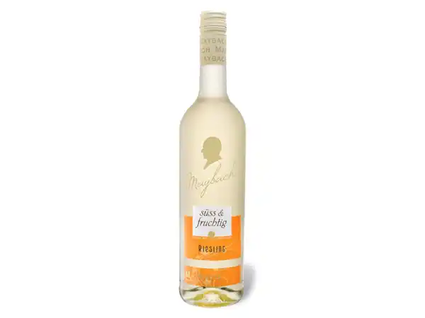 Bild 1 von Maybach Riesling süss & fruchtig Pfalz QbA süß, Weißwein 2024