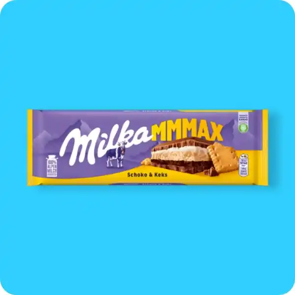 Bild 1 von MILKA Große Tafelschokolade, Schoko & Keks