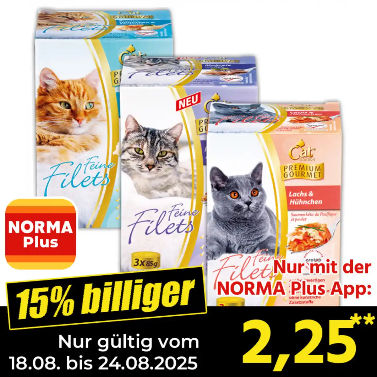 Bild 1 von Cat Bonbon Premium Gourmet Feine Filets