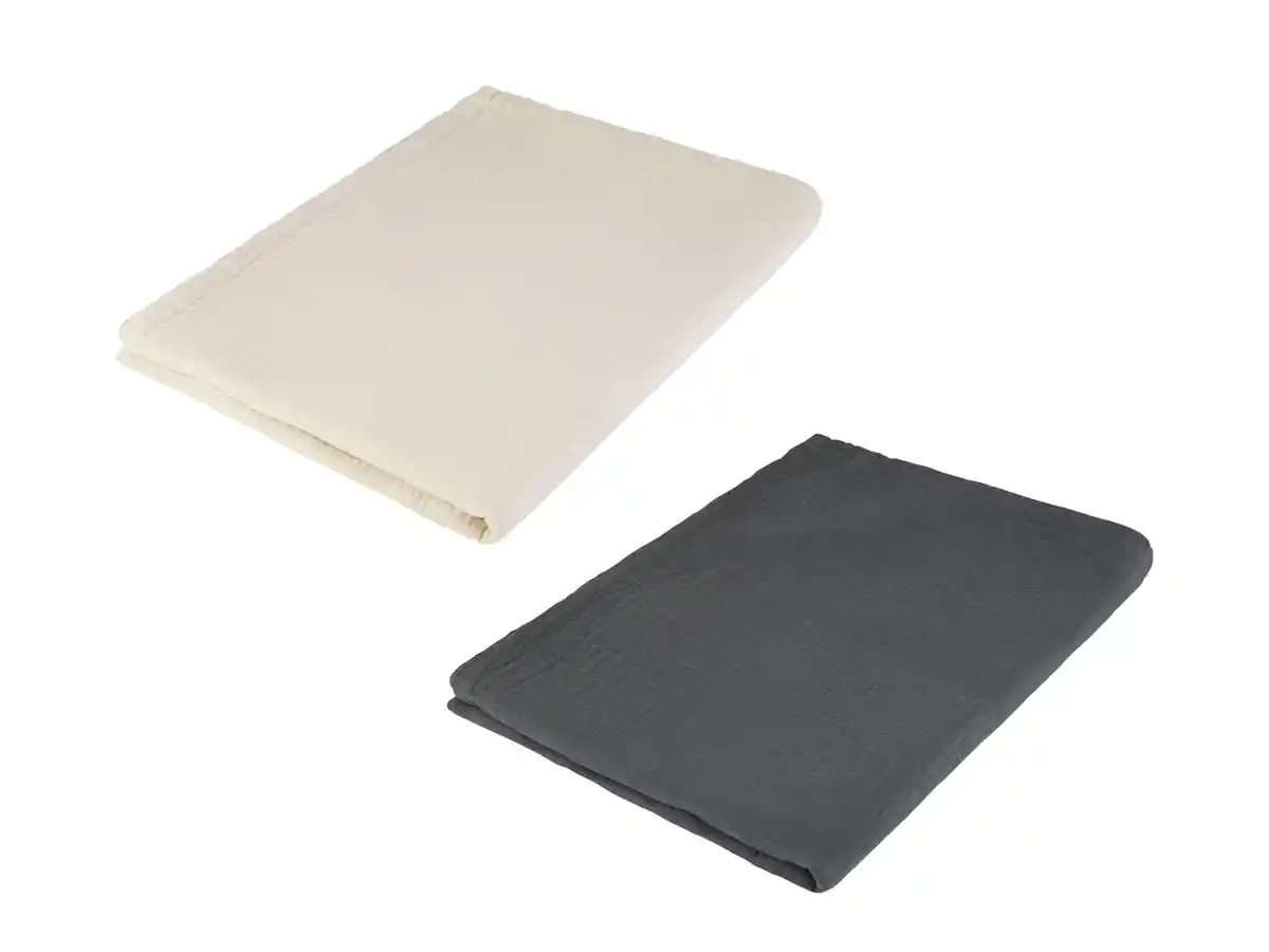 Bild 1 von LIVARNO home Musselin-Plaid