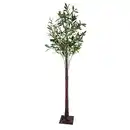 Bild 1 von Light & More Solar LED Olivenbaum grün 180 cm warmweiß