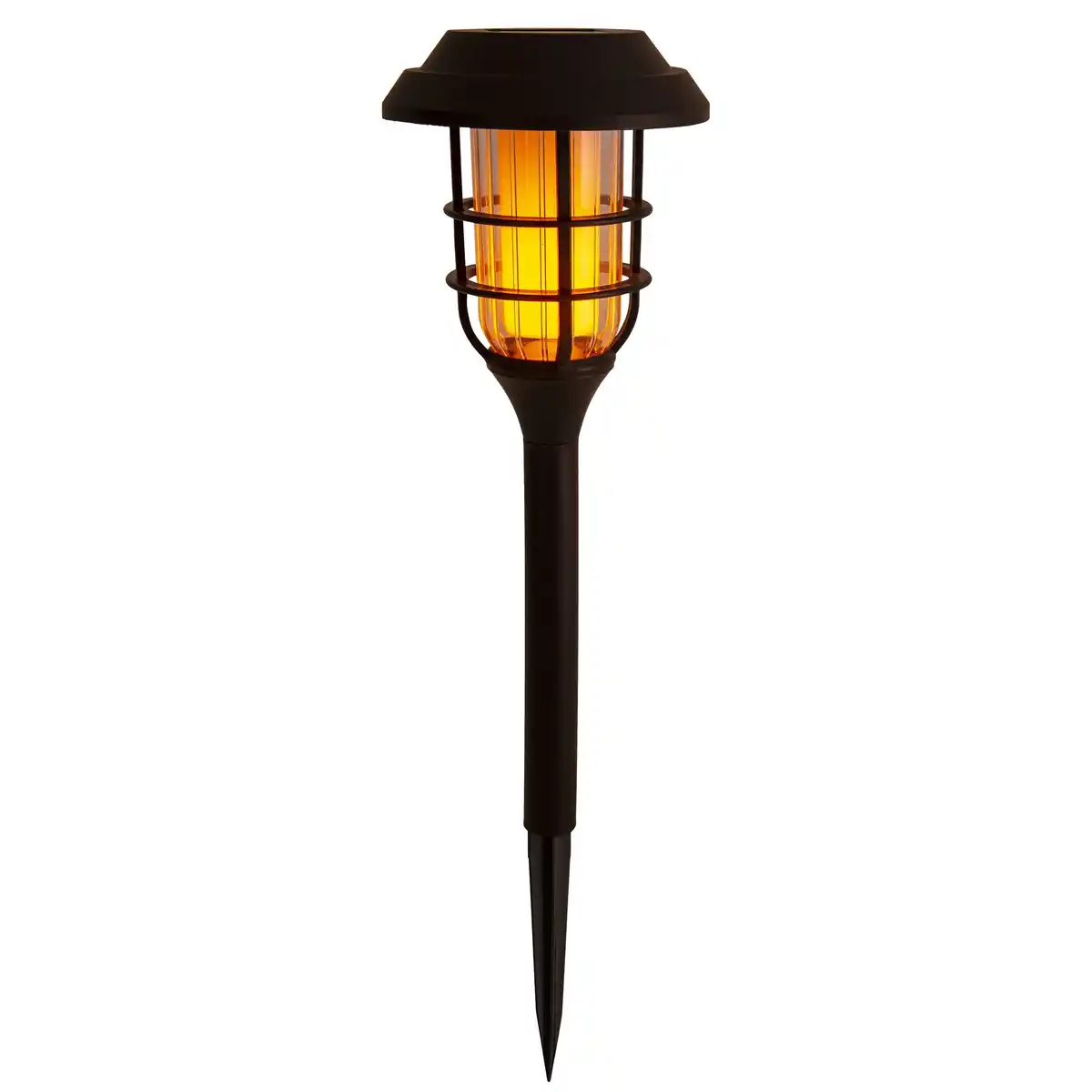 Bild 1 von Light & More LED-Solar-Erdspieß Laterne mit Flammeneffekt