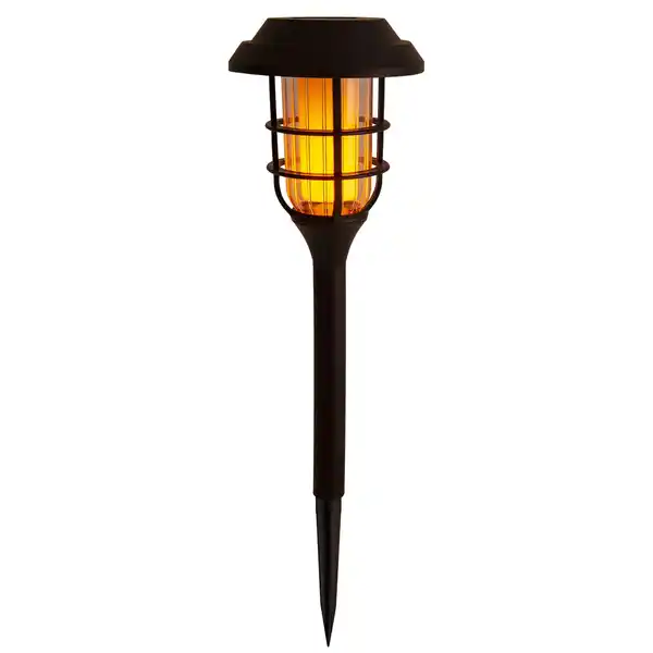Bild 1 von Light & More LED-Solar-Erdspieß Laterne mit Flammeneffekt