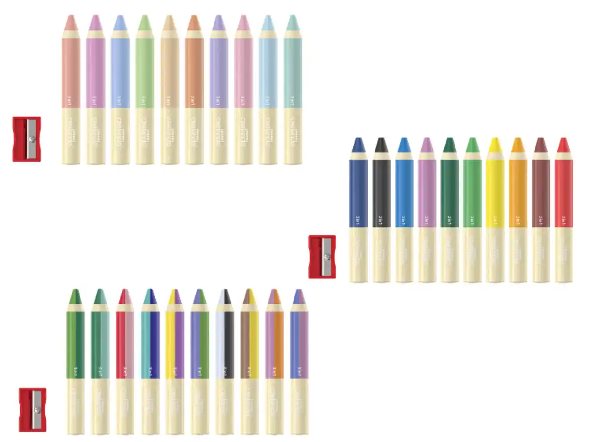 Bild 1 von crelando® Kinder Buntstifte, 10 Stück