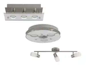 LIVARNO home LED-Deckenleuchte, 3-flammig, 4,6 W
