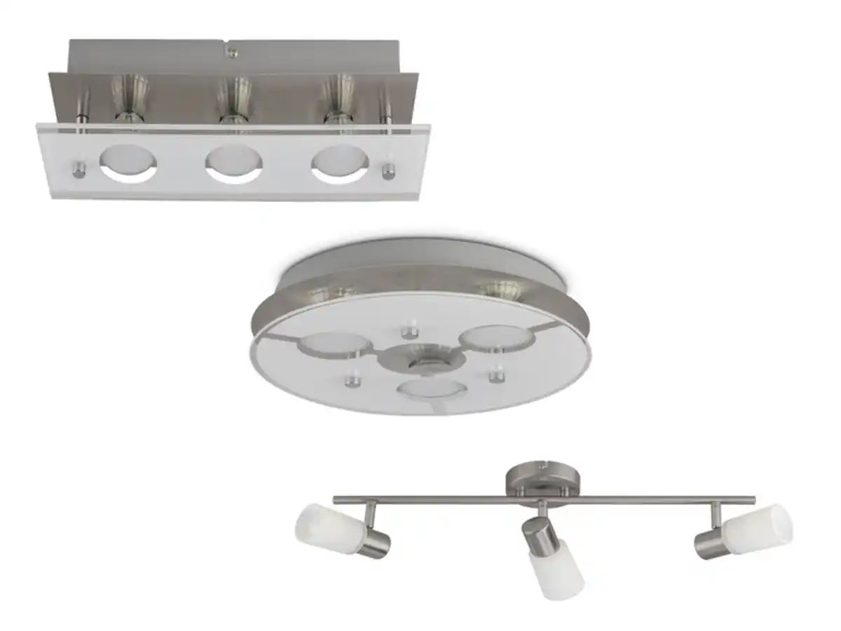 Bild 1 von LIVARNO home LED-Deckenleuchte, 3-flammig, 4,6 W