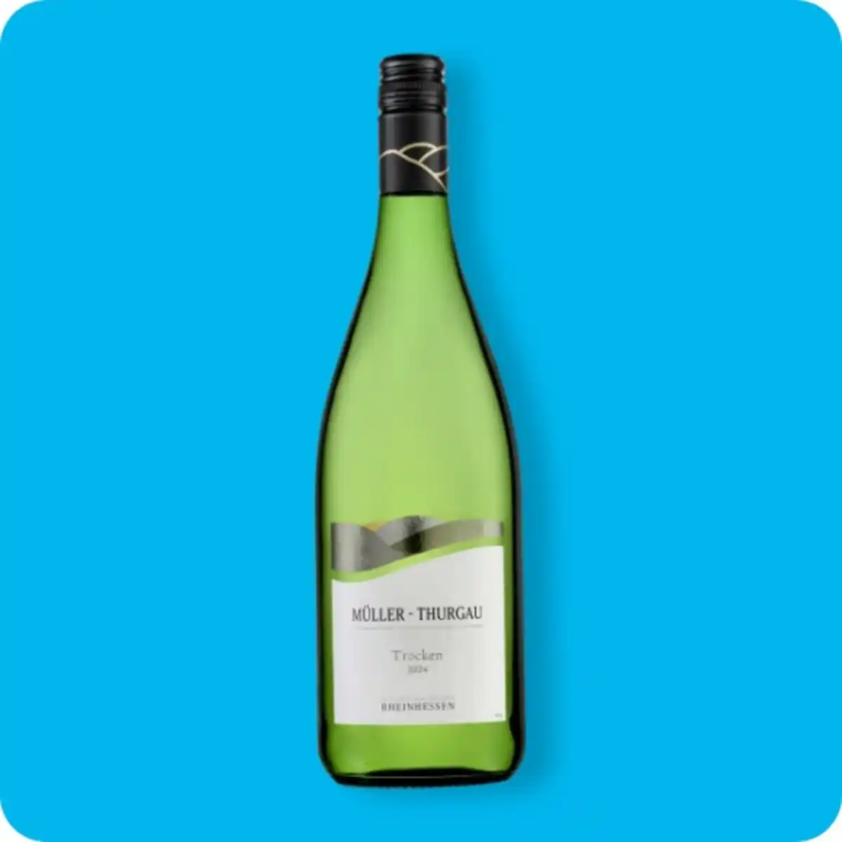 Bild 1 von   Müller-Thurgau QbA, Aus Rheinhessen oder der Pfalz