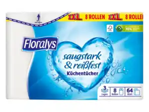 XXL Floralys Küchentücher