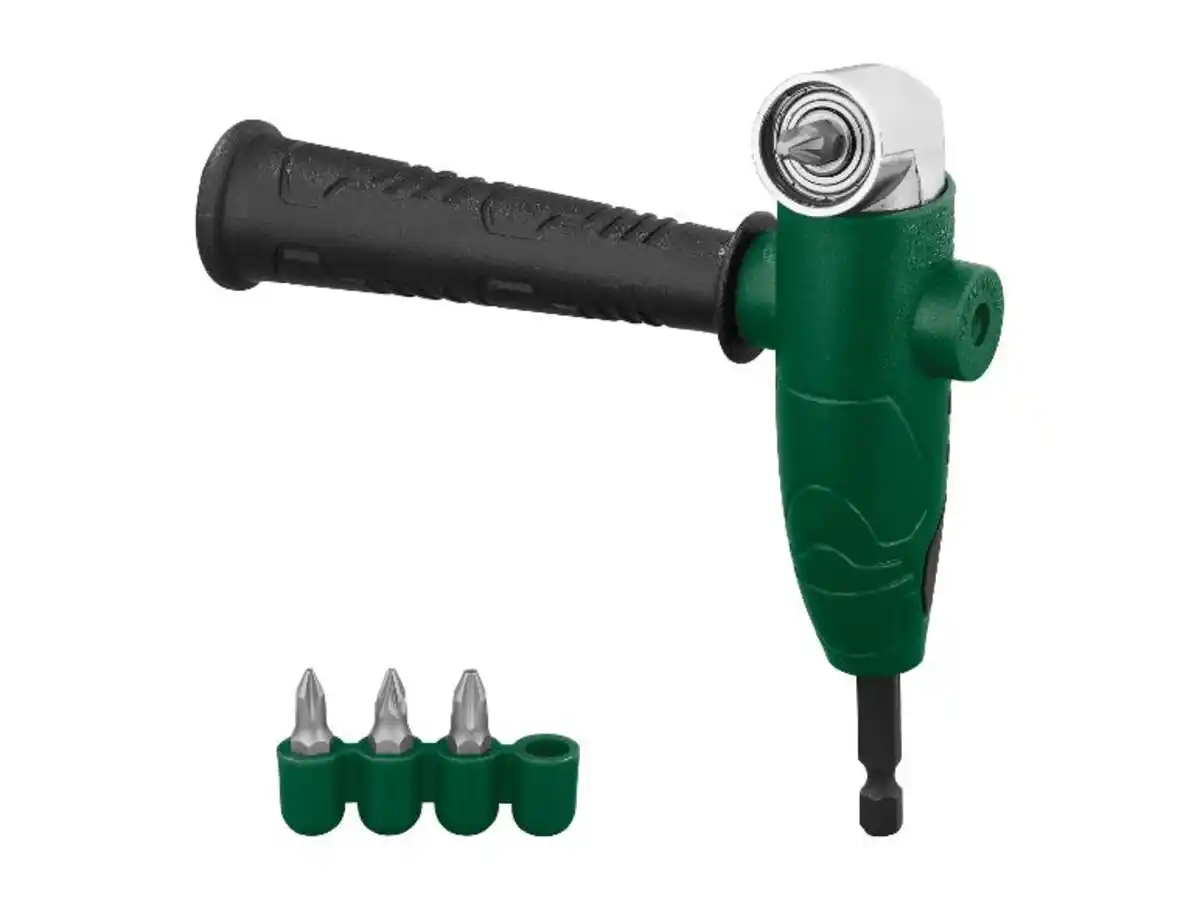 Bild 2 von PARKSIDE® Winkelbithalter und Impact-Bohrer-Set